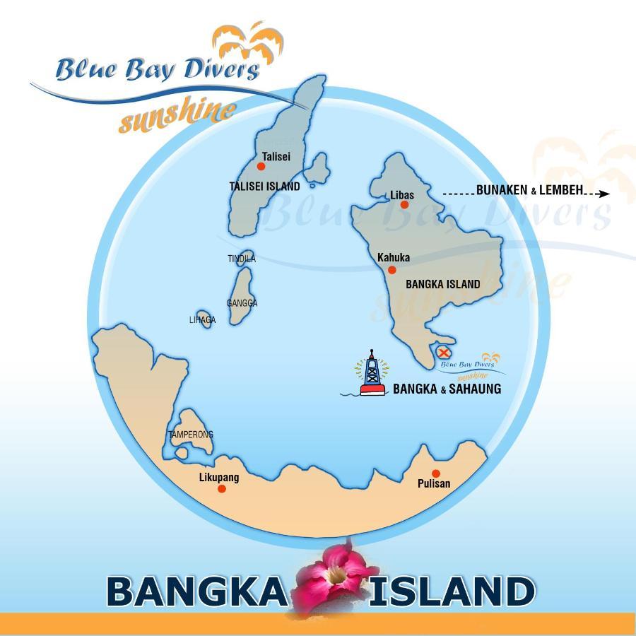 Blue Bay Divers Likupang Bangka Buitenkant foto
